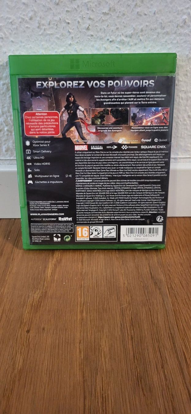 Microsoft Giochi: Xbox One - Marvel Avengers – Usato da Münsingen venduto da DigitaleSpielecke 2