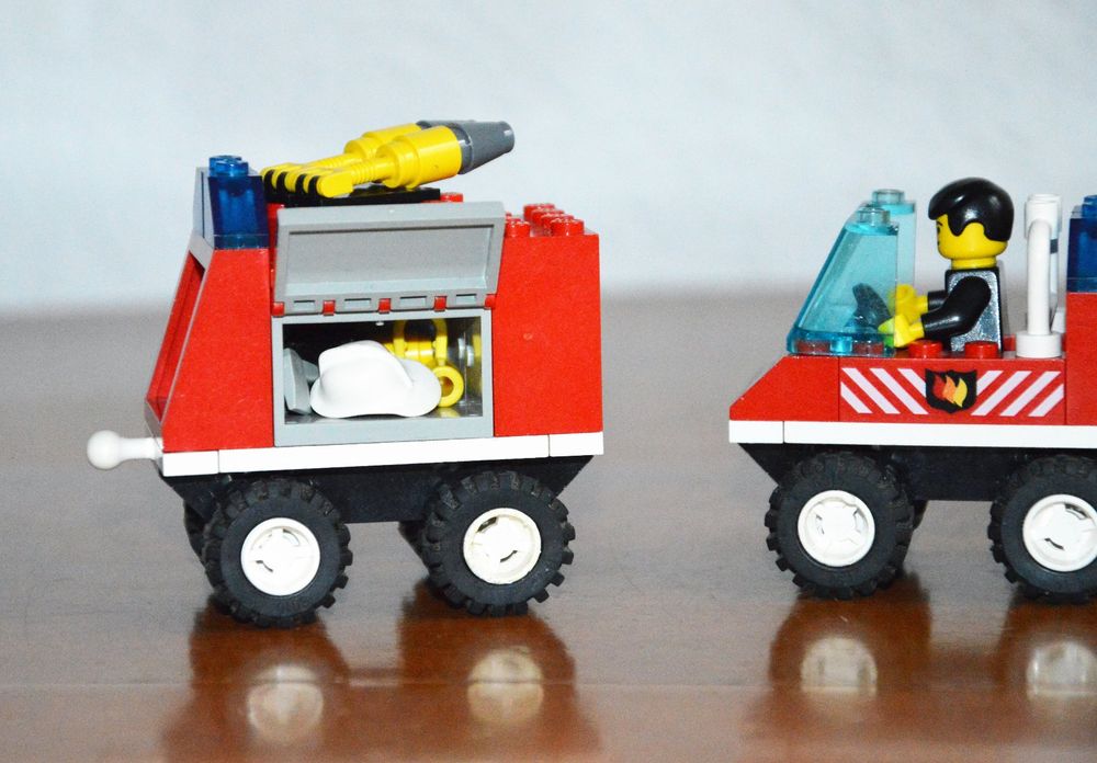 Lego Giocattoli: Lego 6486 Feuerwehrauto mit Anhänger (1997) – Usato da Zürich venduto da flogax193 3