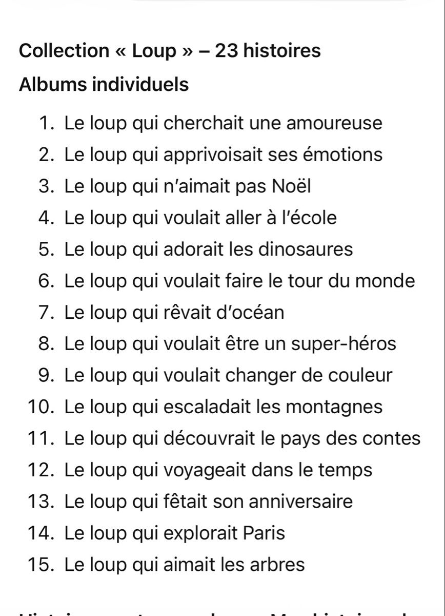 Libri: Lot Album Loup – Usato da Cornaux NE venduto da Zabou22 3
