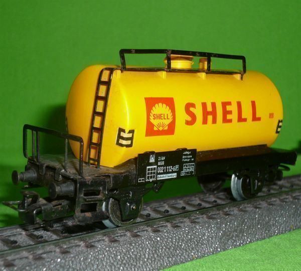 Modellini di ferrovie: DB Kesselwagen SHELL 112-6 1965-73 glg** – Usato da Winterthur venduto da Ricardo211