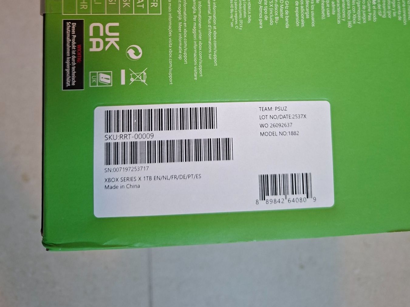 Microsoft Console: Xbox Series X neu ungeöffnet – Nuovo e nell'imballaggio originale da Bussigny venduto da Danidan7076 1