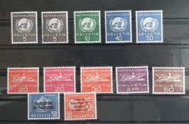 1955 Genfer Ämter UNO-Signet/geflügelte Gestalt