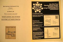 OHA THUN, Aero-Pilatelie-Dok. 1967-72