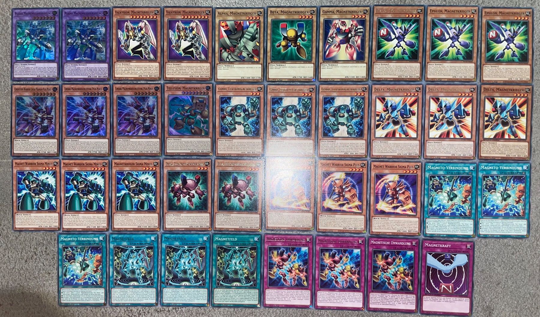 Yugioh Carte collezionabili: YuGiOh Magnetkrieger Deck Set – Nuovo (secondo la descrizione) da Altstätten SG venduto da ChangeMaker
