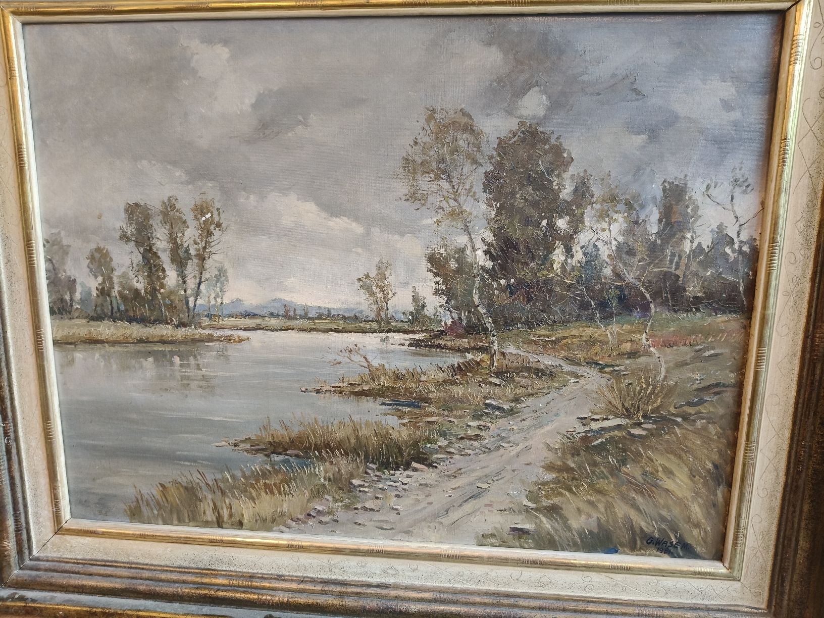 Dipinti:  Gottlieb Wasem 1961  – Usato da Zwingen venduto da inf_2blh 6