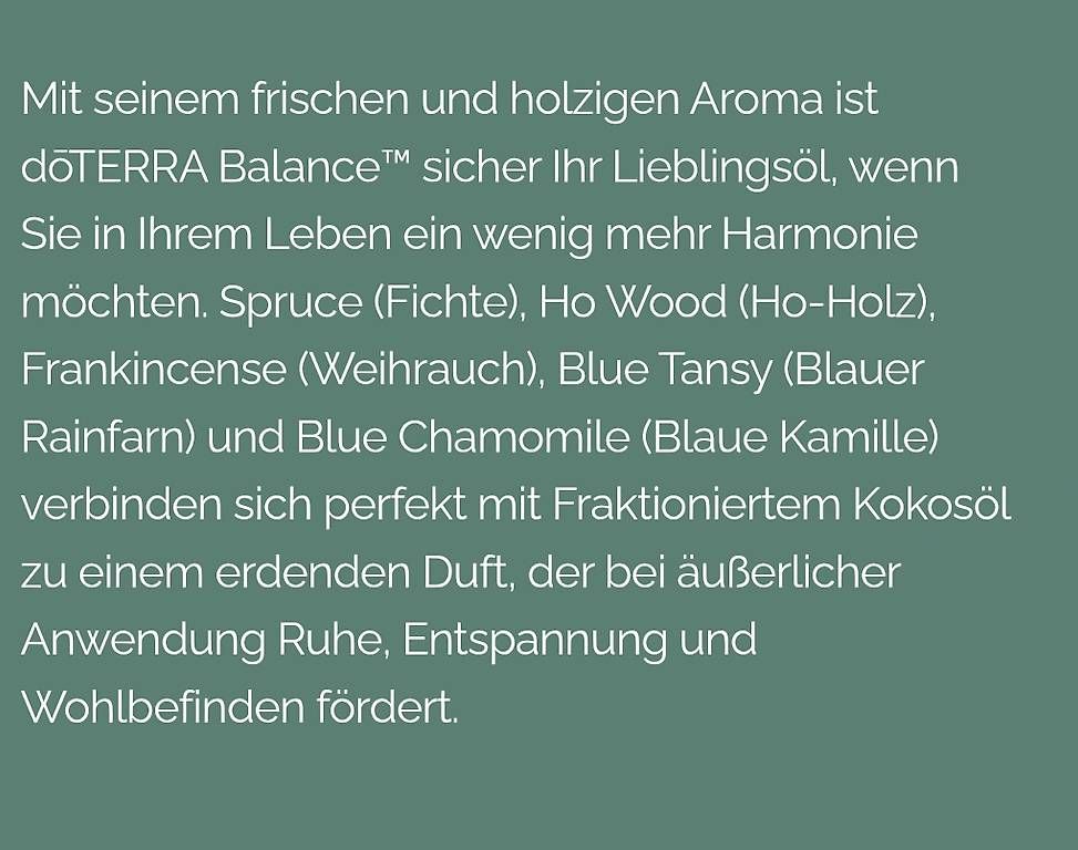 Doterra Huiles essentielles: Doterra Balance – Neuf avec emballage d'origine à Lyss par Infinia 1