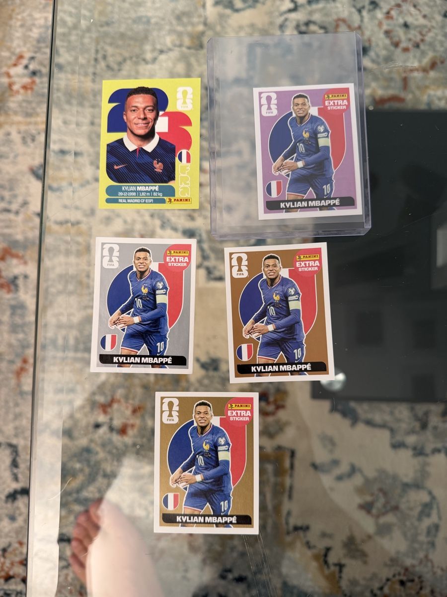 Panini Carte collezionabili: Voller Satz Paninni Bilder Mbappe – Nuovo e nell'imballaggio originale da Rümlang venduto da Sigi0103
