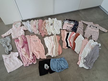 Kleiderpaket Mädchen Grösse 56