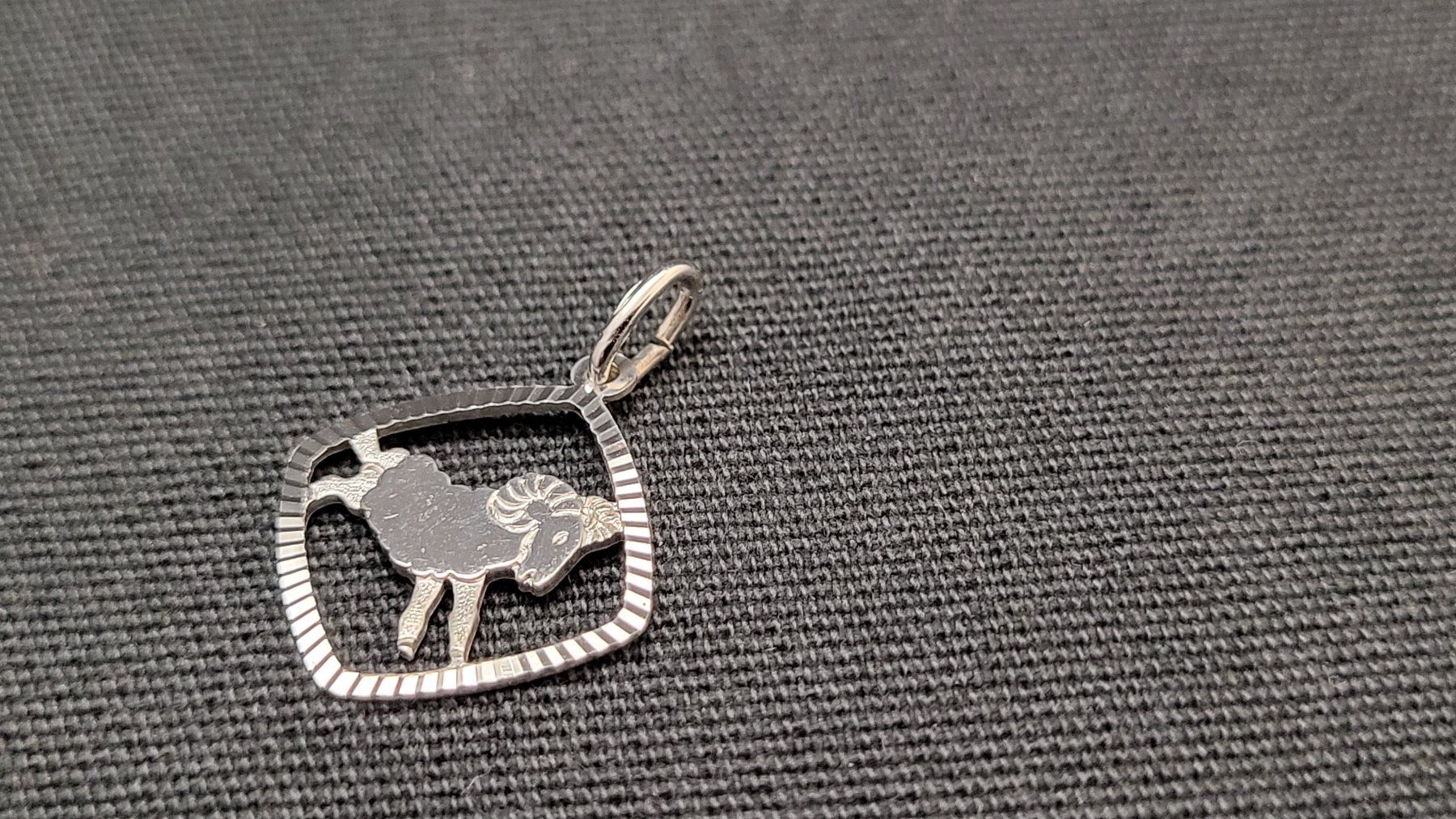 Pendentifs: Silber-Anhänger "Steinbock" – D'occasion à Basel par spinne02 2