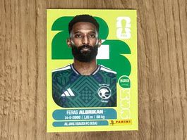 Panini FIFA WM 2026 Sticker  Al-Albrikan KSA 18