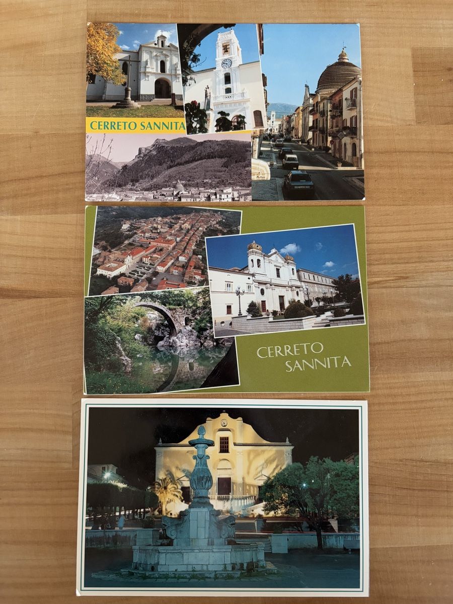 Cartoline postali: 3 AK von Cerreto Sannita – Usato da Rümlang venduto da Kartenpost1