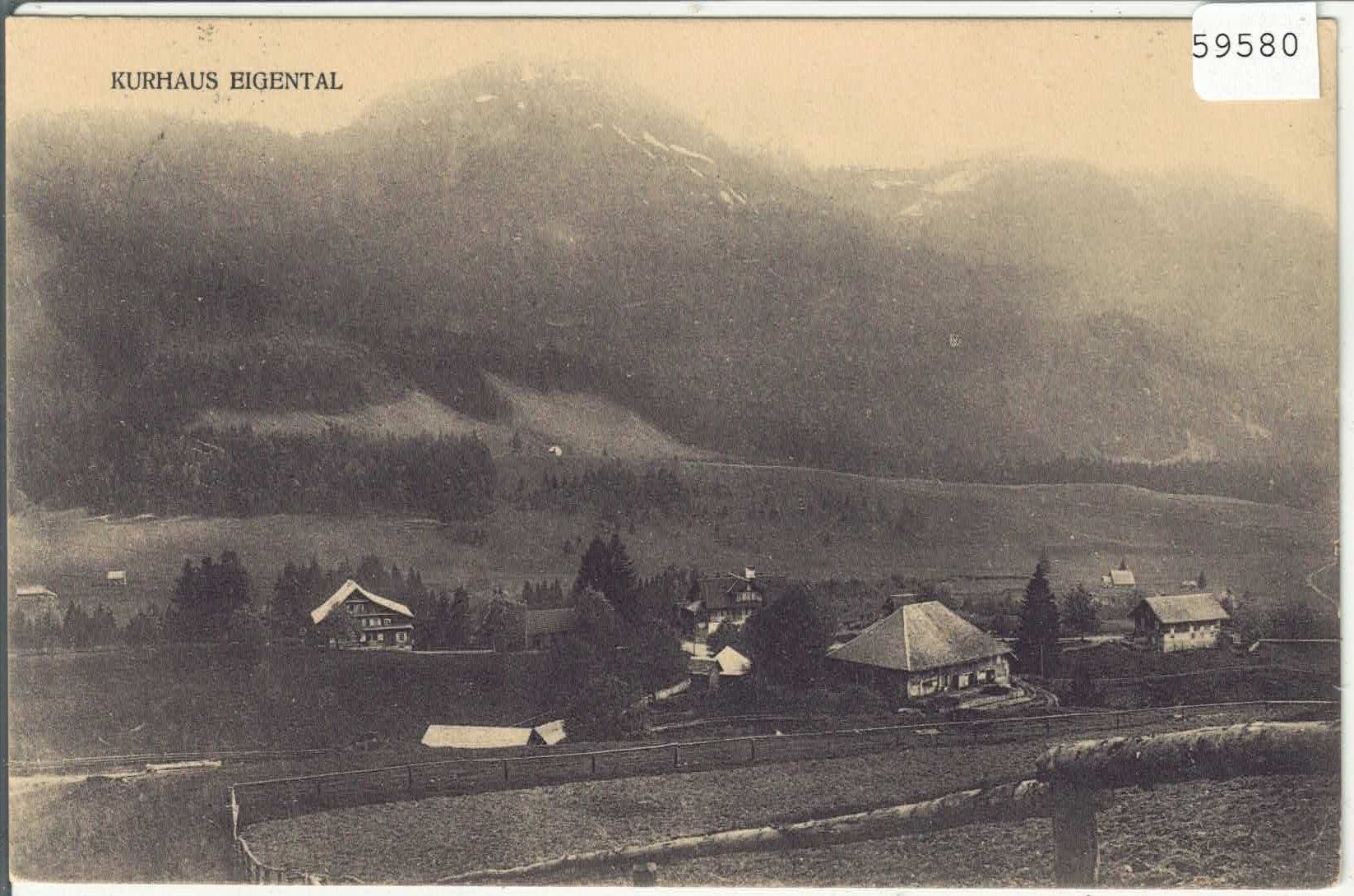 Cartes postales: Kurhaus Eigental – Défectueux à Ettingen par Kartenplanet