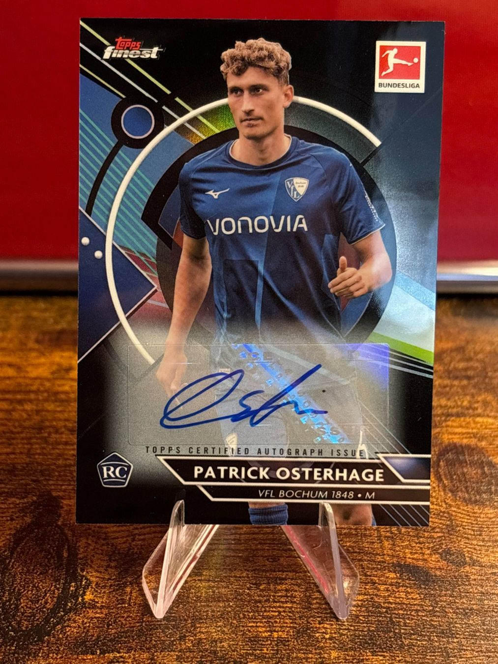 Topps Carte collezionabili: 2022-23 Topps Finest RC Black Auto PATRICK OSTERHAGE /150 – Nuovo (secondo la descrizione) da Aarberg venduto da gocardz.shop