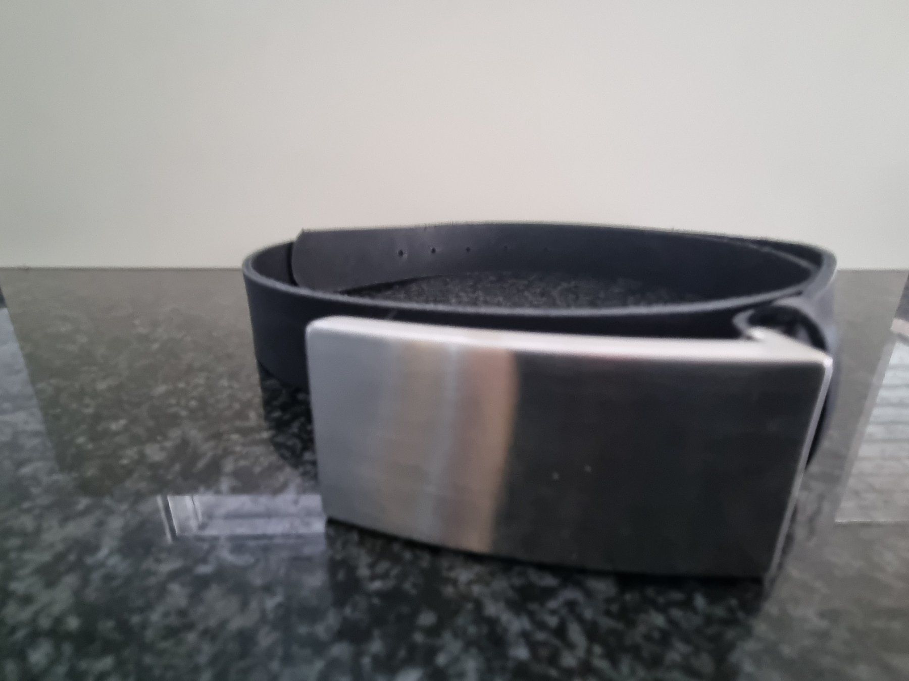 Cinture: Ledergurt Schwarz  - Breite 3cm - Länge 100cm – Nuovo (secondo la descrizione) da Glis venduto da italo65