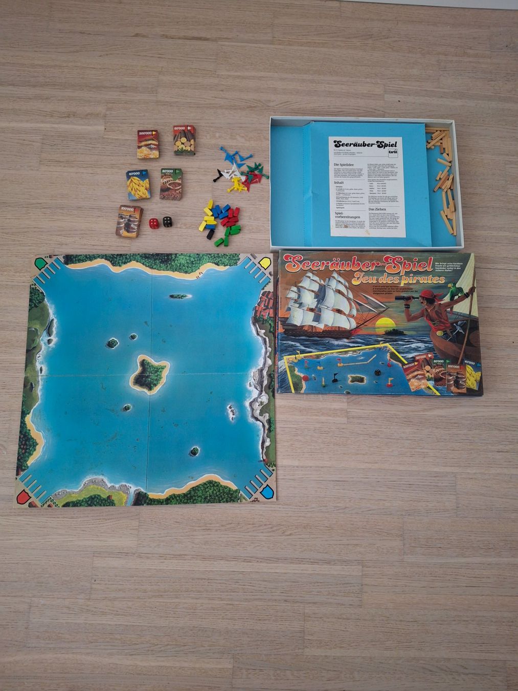 Carlit Giochi: Vintage Carlit Seeräuber-Spiel – Usato da Dietikon venduto da Hwengi 1