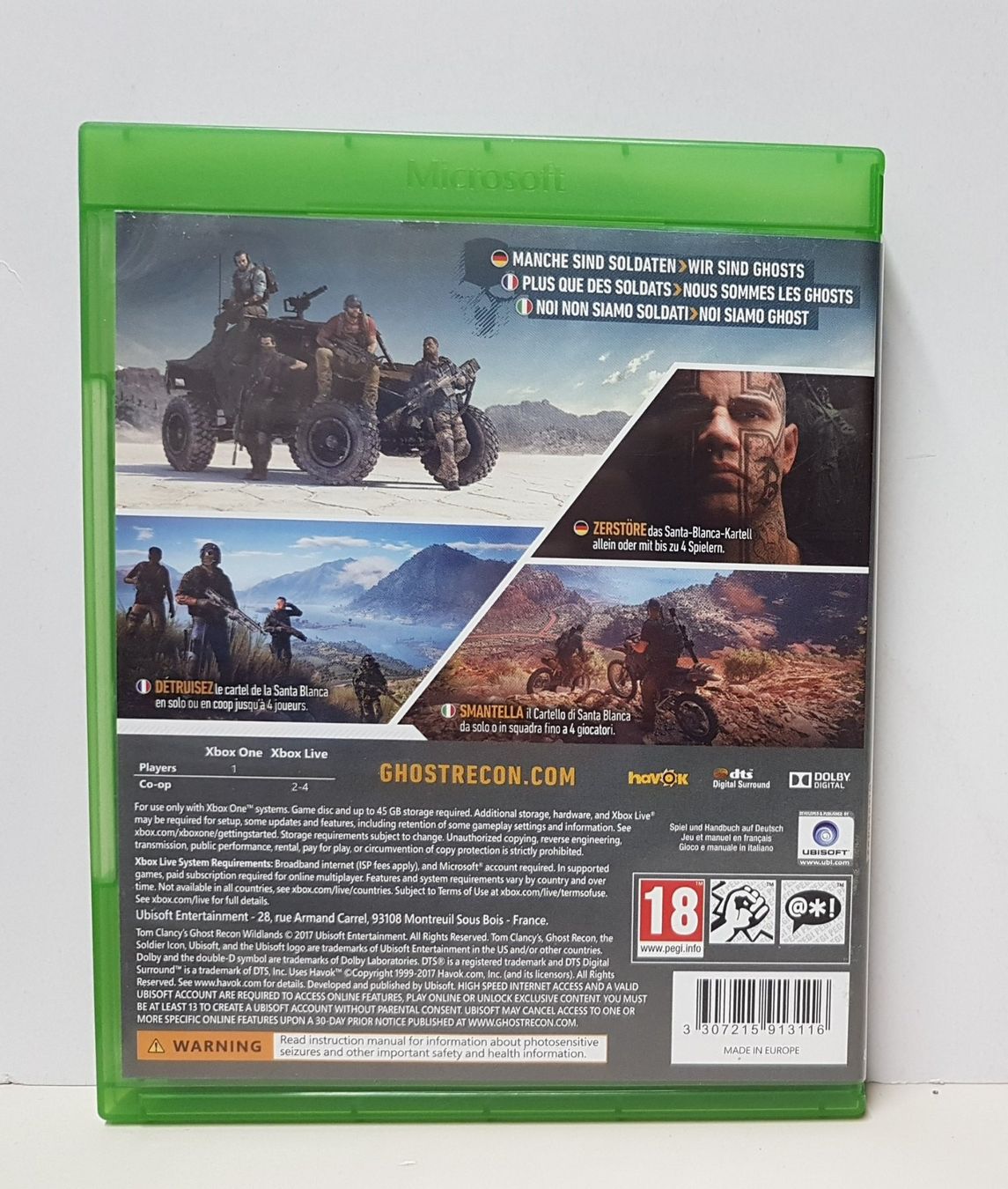 Microsoft Giochi: Tom Clancy's Ghost Recon Wildlands  Xb One – Usato da Schüpfheim venduto da Games_Spielkonsolen 3