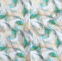 Serviette feather composition (1595) 2Stk.