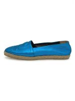 Philipp Plein Skull Espadrille Loafer EU 40 Blau