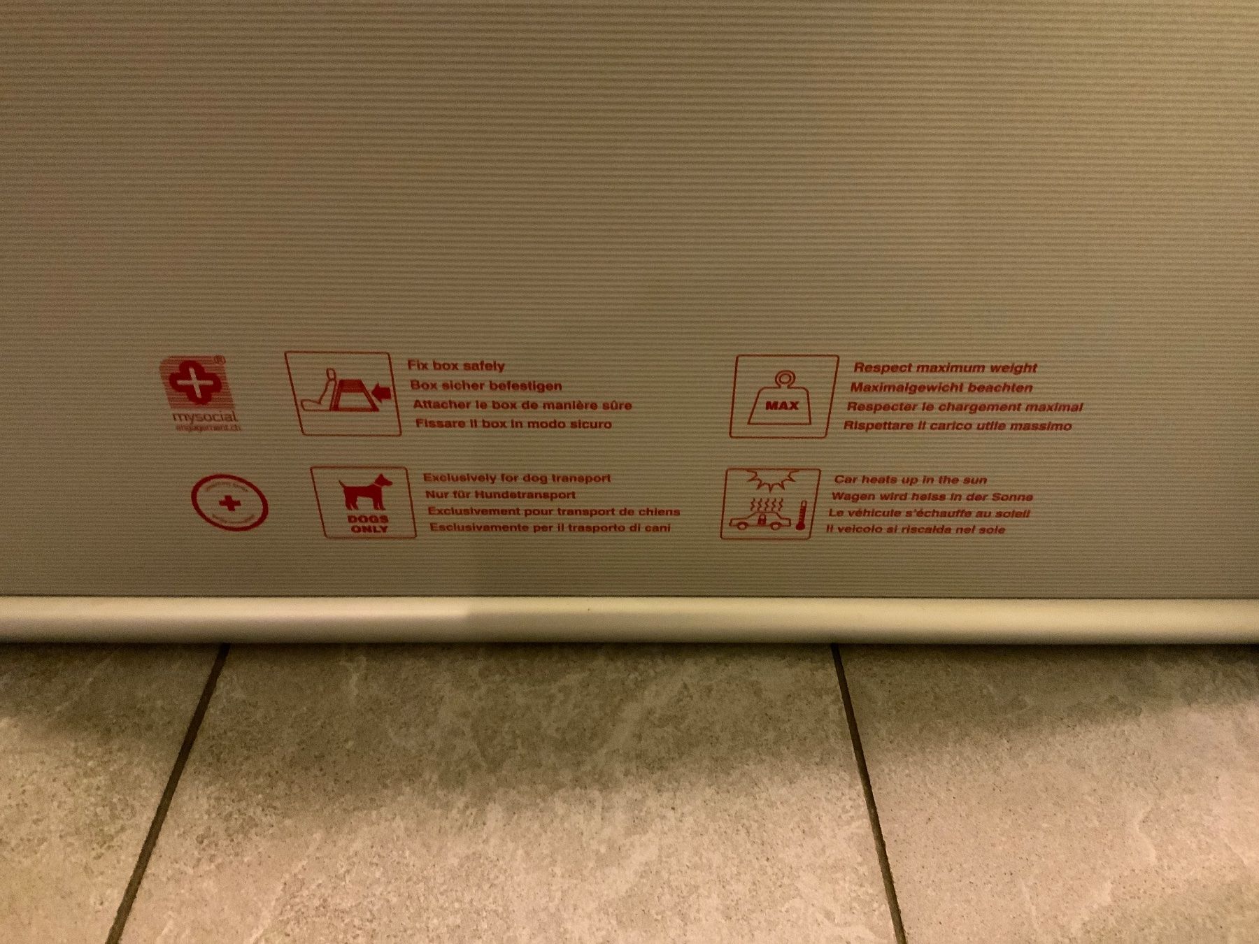 4pets Gabbie, trasporto & Sicurezza: DOGBOX PRO 3 – Usato da Magden venduto da Jackevaro 6