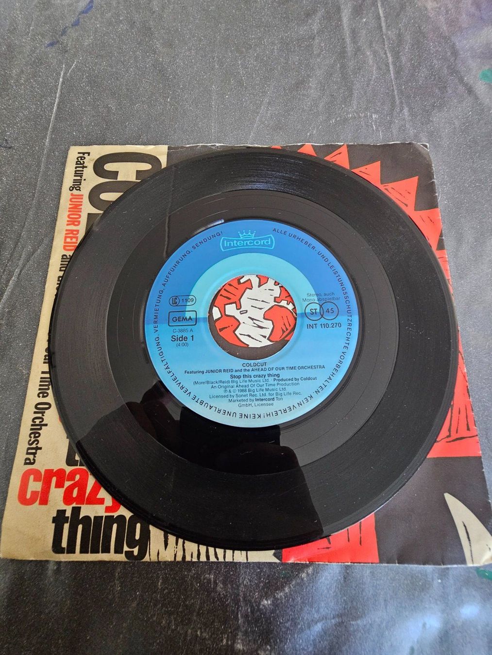 Dischi in vinile: Vinyl, 7" LP - Coldcut - Stop This Crazy Thing (1988) – Usato da Biberist venduto da Foolio0 2