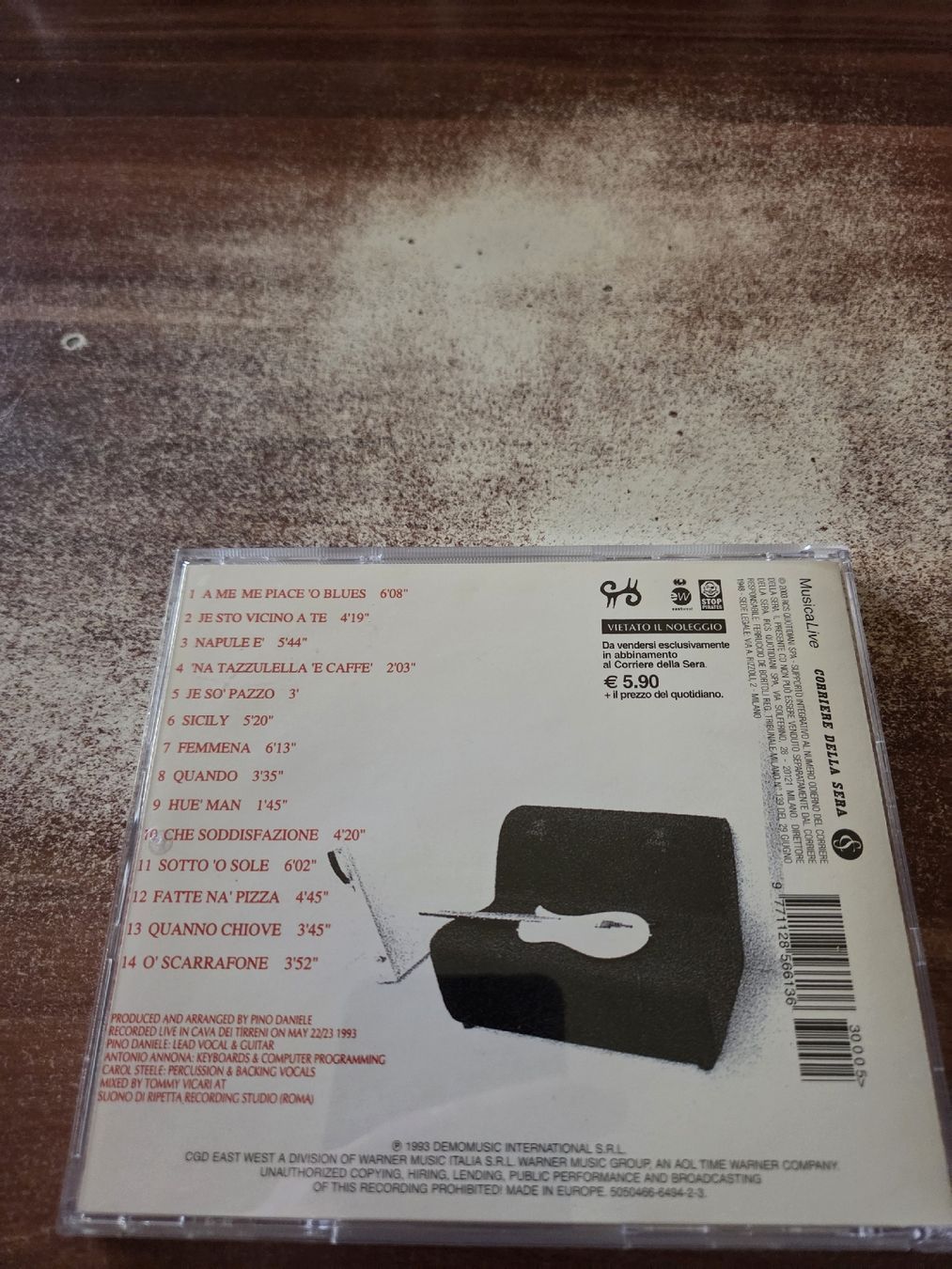 CD: Pino Daniele - E Sona Mo' – Usato da Wattenwil venduto da Mage66 1