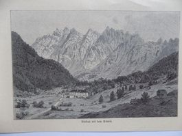 Rietbad Säntis Xylographie