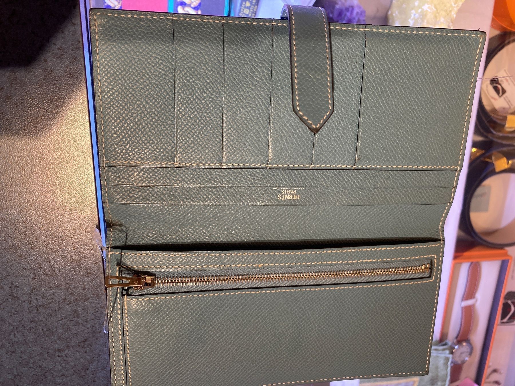 Hermès Portamonete: Porte feuille Béarn Hermes – Usato da St Maurice venduto da maloro 3