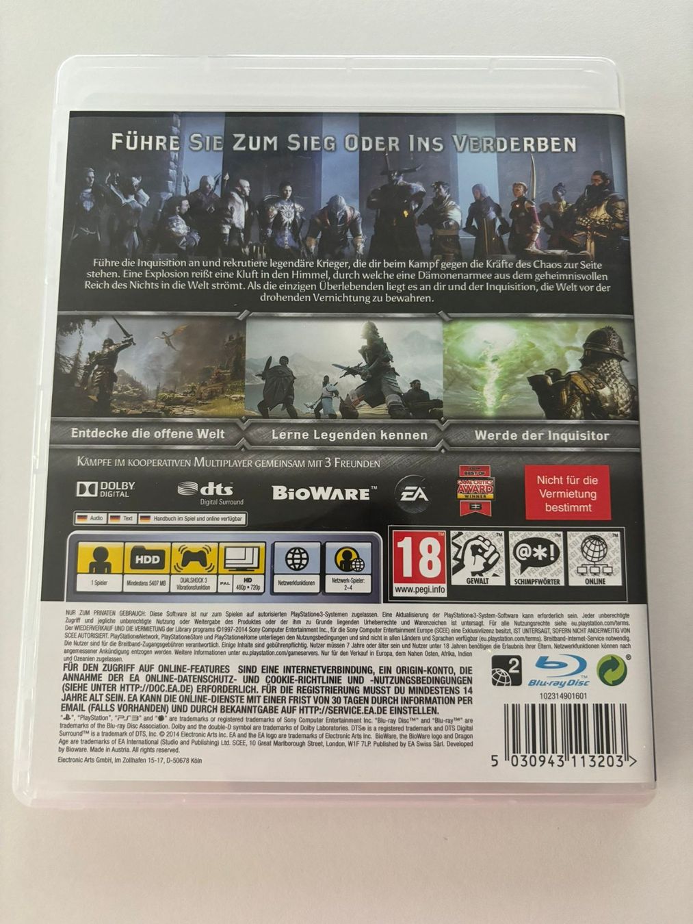 Giochi: Dragon Age Inquisition (PS3) – Usato da Herisau venduto da Seyashop_2 2