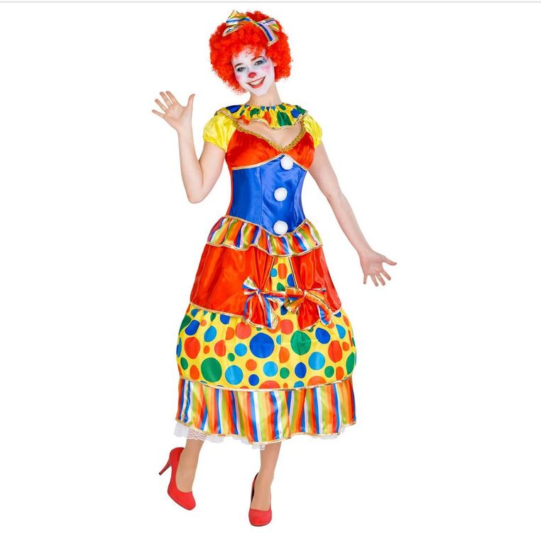 Clown Kostm Fr Frauen