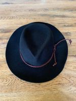 Chapeau noir fedora taille 7 1/2