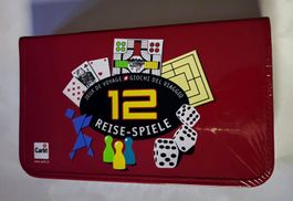 Reisespiele 12 Spiele im Etui Neu original verpackt
