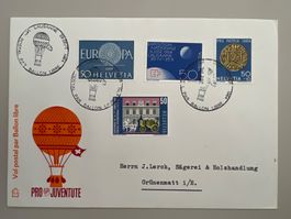 Ballonpost Expo Lausanne 1964
