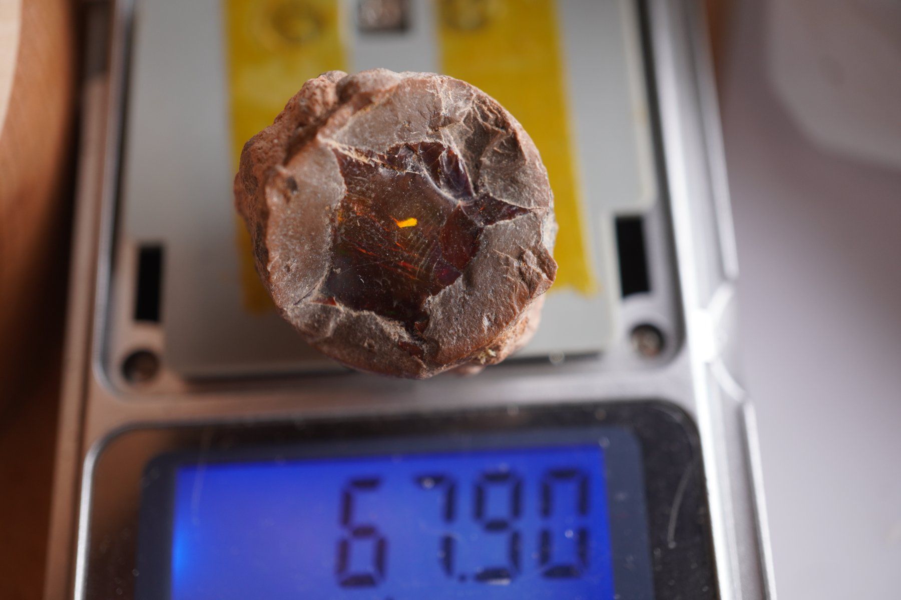 Pietre preziose: Chocolat Opal Nuss   67ct Einzelstück TOPSTONE – Nuovo e nell'imballaggio originale da Eschenbach SG venduto da topstone 8