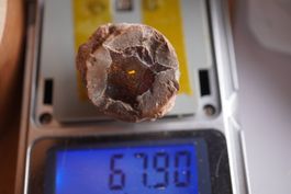 Chocolat Opal Nuss   67ct Einzelstück TOPSTONE