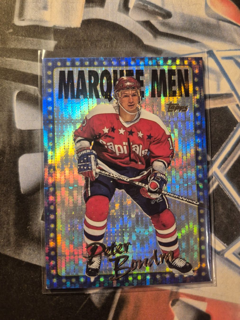 NHL Carte collezionabili: NHL Peter Bondra Washington Capitals Marquee Men – Usato da Treiten venduto da Sauber73