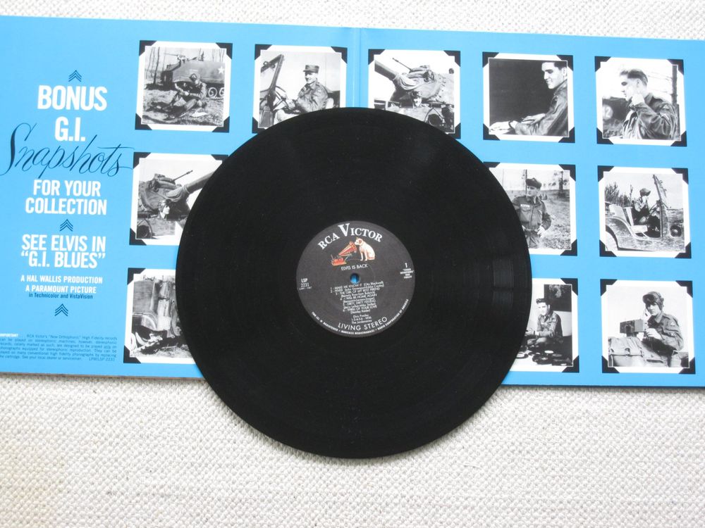 Elvis Presley Elvis Is Back 180g Speakers Corner LP TOP! Kaufen