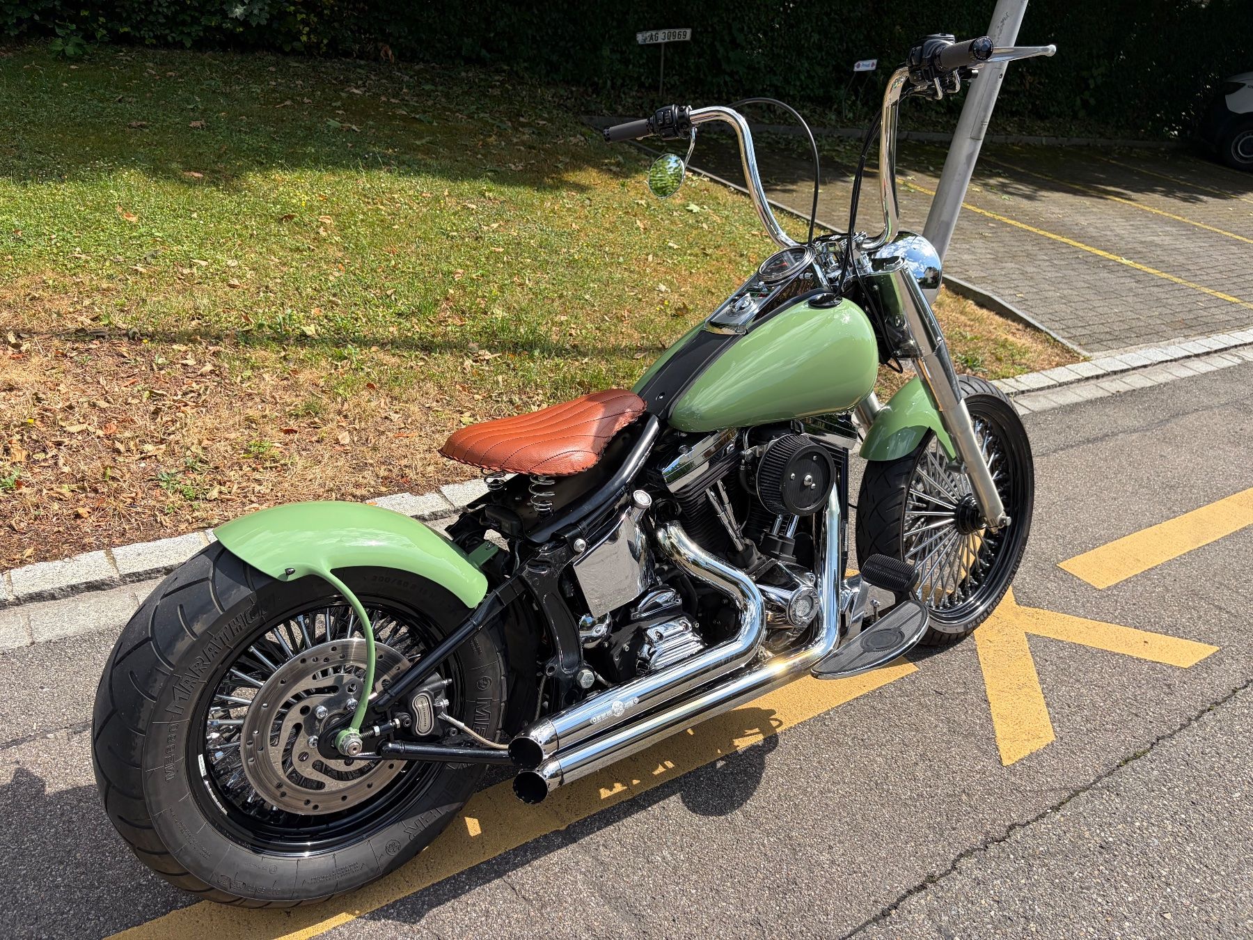 Harley-Davidson Chopper: HARLEY DAVIDSON HERITAGE – Usato da Rütihof venduto da elcheffe81 2
