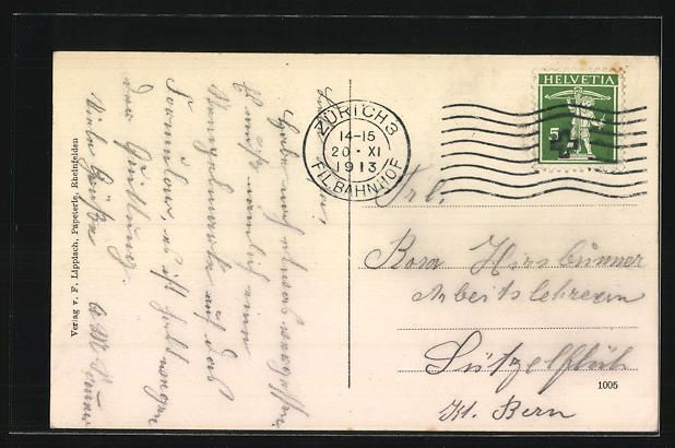 Cartoline postali: AK Rheinfelden, Blick auf Sanatorium – Usato da Berlin venduto da bartko-reher 1