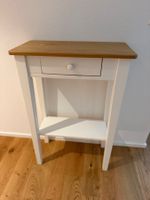Kommode im Landhausstil, weiss Holz mit Schublade und Ablage
