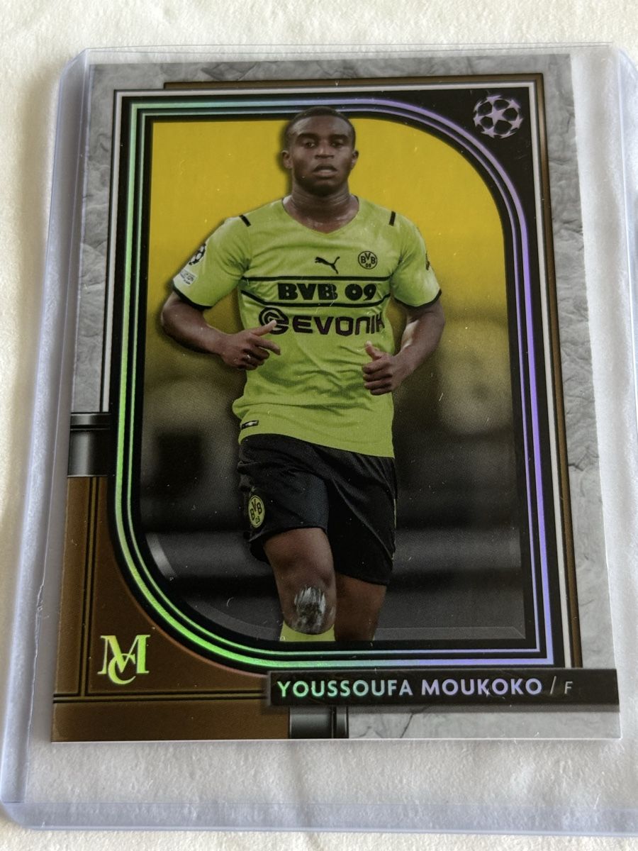Topps Carte collezionabili: Youssoufa Moukoko - Topps Museum Collection - BVB 09! – Nuovo (secondo la descrizione) da Langenthal venduto da Benij2104