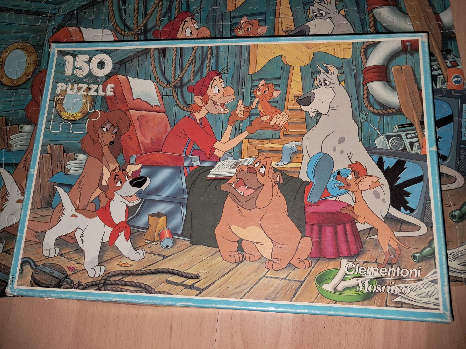 Disney Puzzles: 150er Puzzle Sujets Disney "Oliver & Co" Clementoni – Gebraucht aus Turgi von Lenggin 1