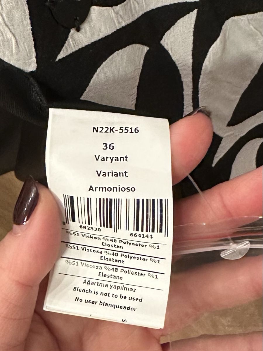 Giacche: Nocturne Abstract Print Blazer - Size S – Usato da Horgen venduto da Elizhadz 6