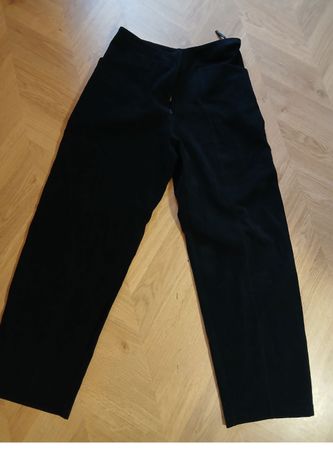 KLOK Scandinavian Warm Trousers Size M Black