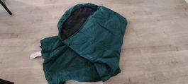 Schlafsack Polarguard grün, gefüttert