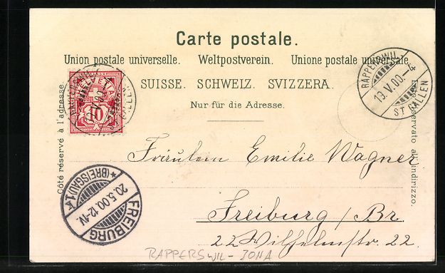 Cartoline postali: Litho Wurmsbach, Kloster Mariazell aus d – Usato da Berlin venduto da bartko-reher 1