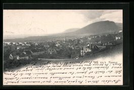 AK Peseux, Panorama, 1906
