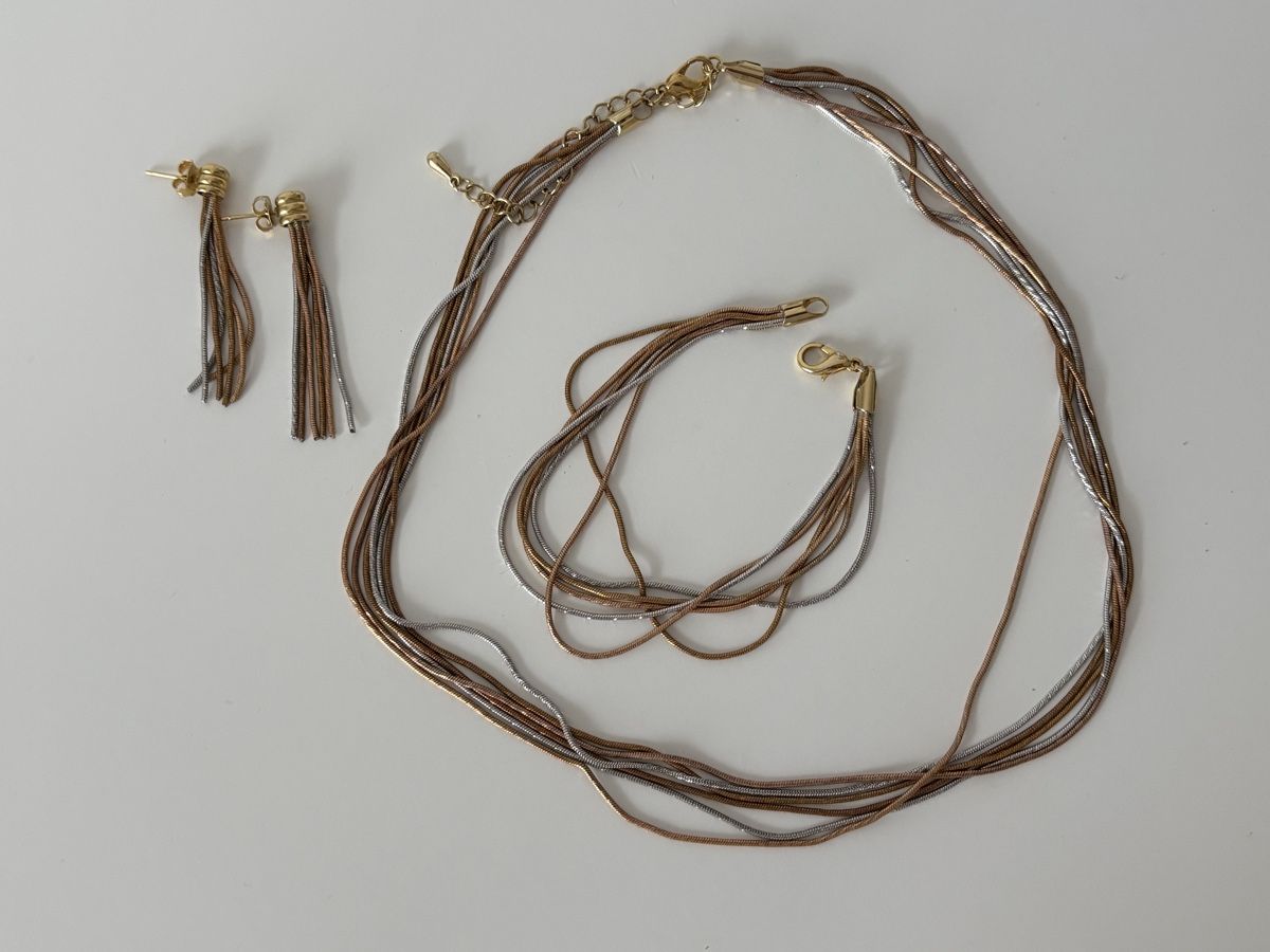 Autres bijoux: Parure gemischtes Metall 18kgp – D'occasion à Figino par 1024sells