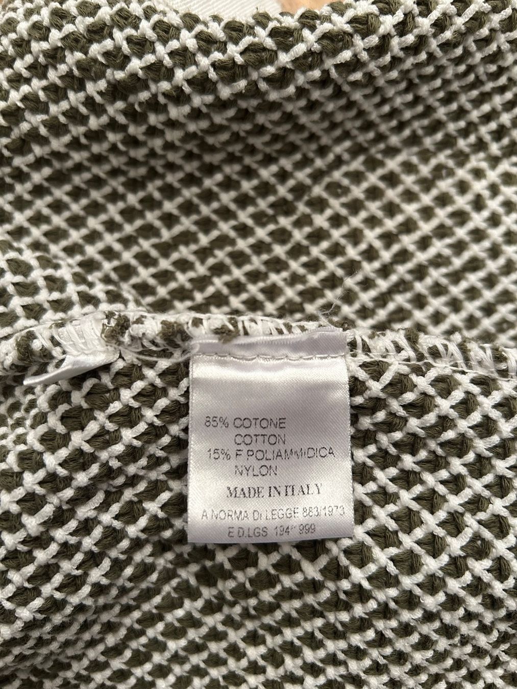 Giacche: Cardigan weiss-oliven-grün – Usato da Zürich venduto da keinweiss 5