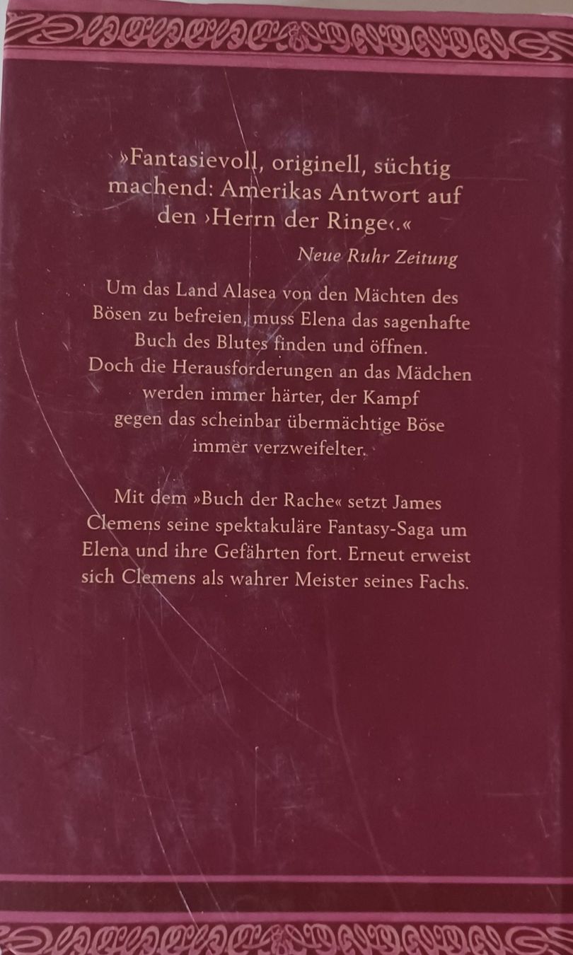 Libri: Buch - Das Buch der RACHE / Roman – Usato da Leimbach TG venduto da manu-tg 1