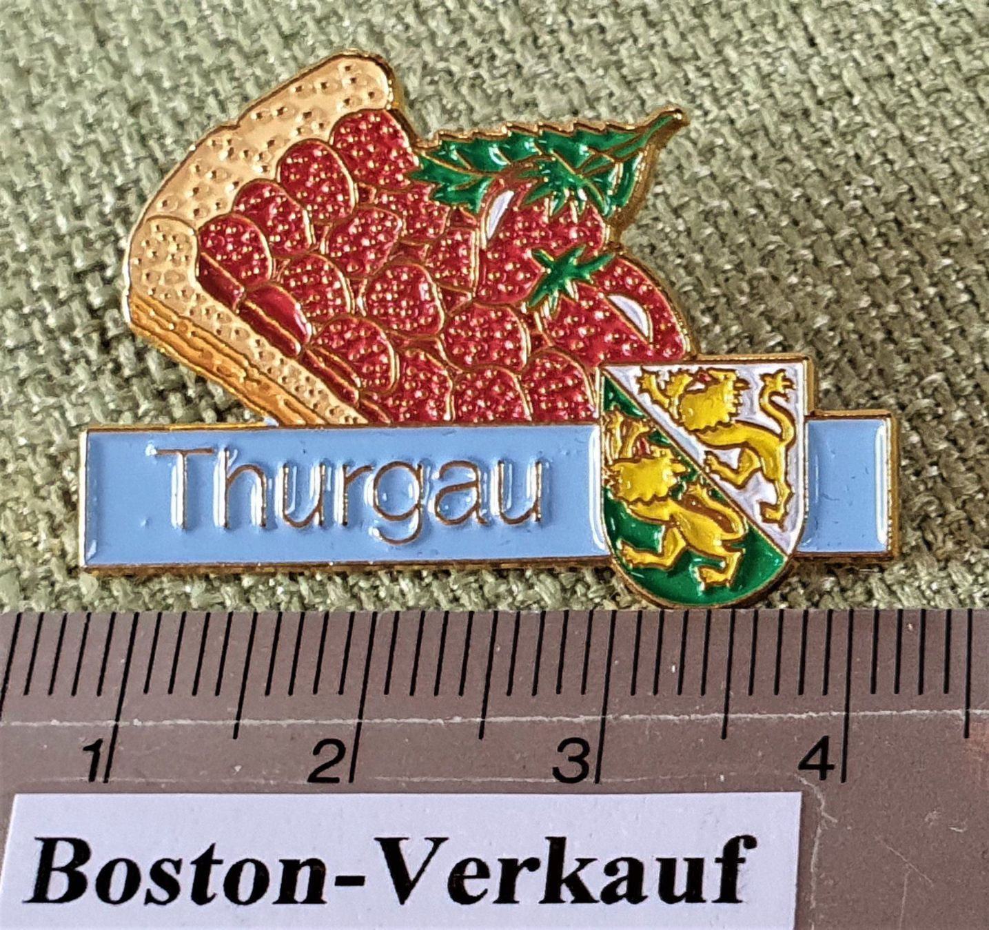 Placchette & Badge: D661 - Pin Kuchen Thurgau – Usato da Reinach BL venduto da Boston-Verkauf 1